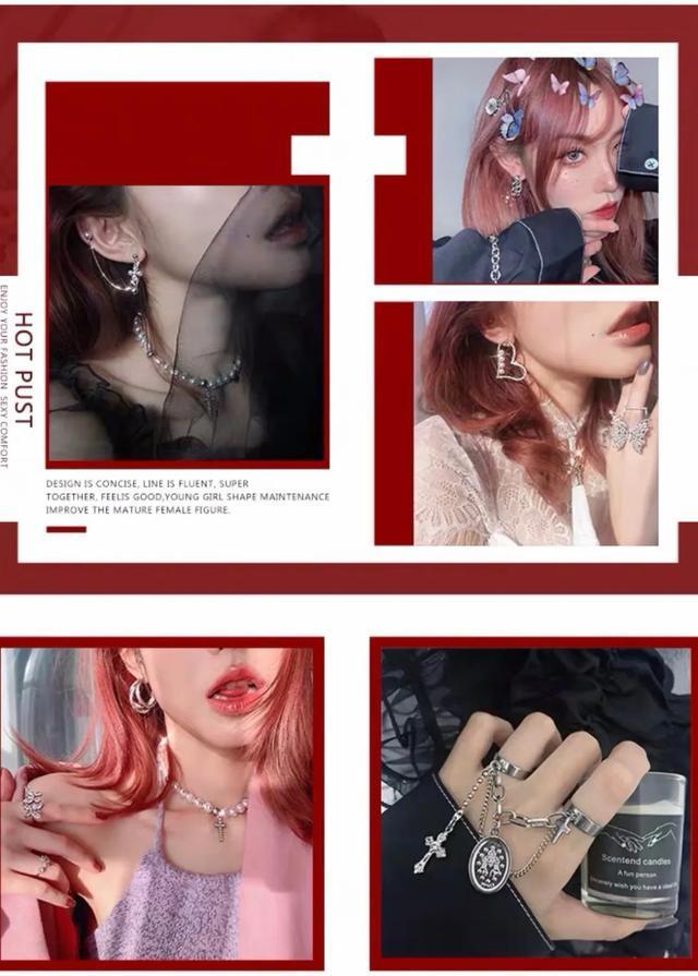 淘宝复古小众耳饰店铺推荐,适合圆脸耳饰店铺推荐