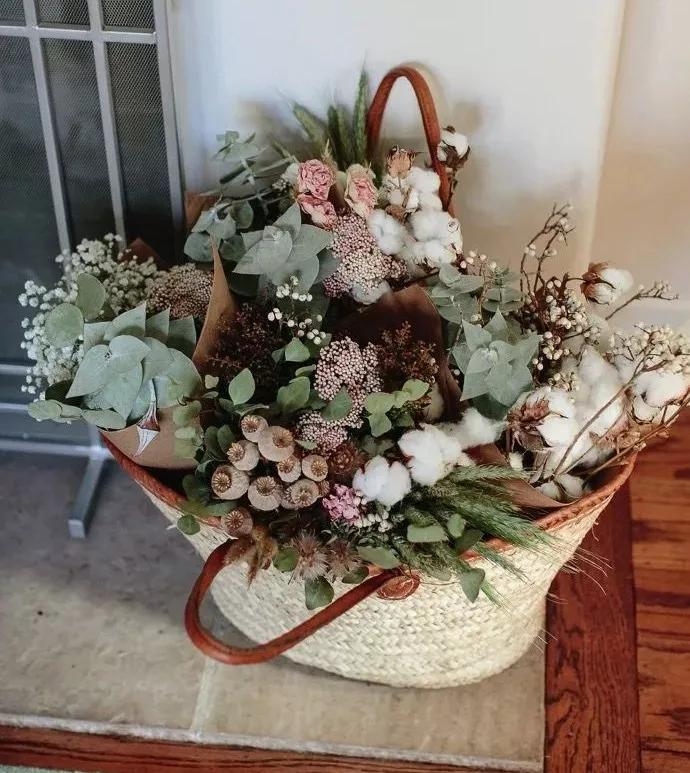她用这种高颜值的干花装饰家里，隔壁邻居都惊叹不已