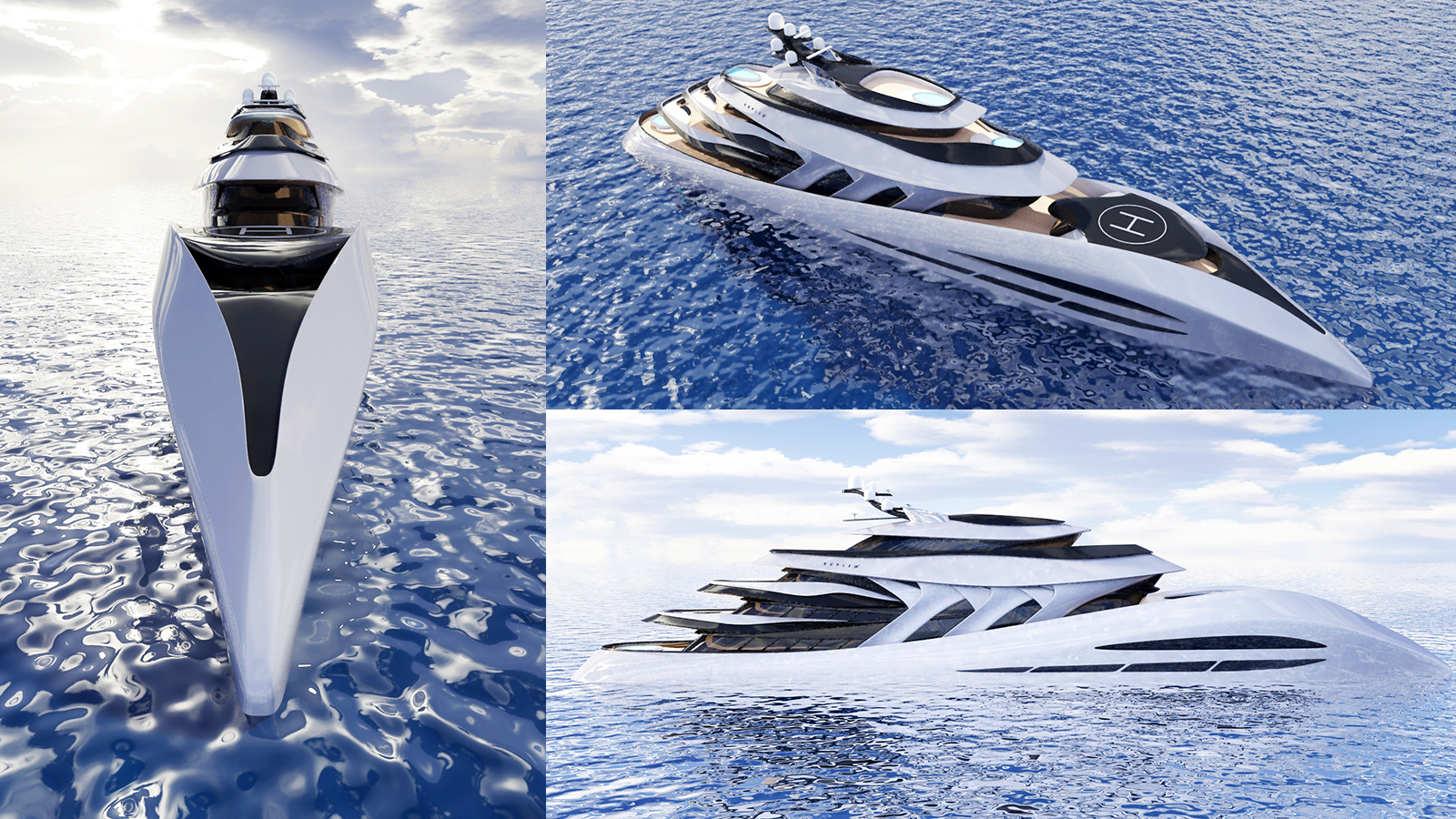 宏伟设计：世界上最极端的超级游艇概念