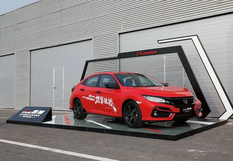 本田honda跑车试驾,东风hondatcr赛车