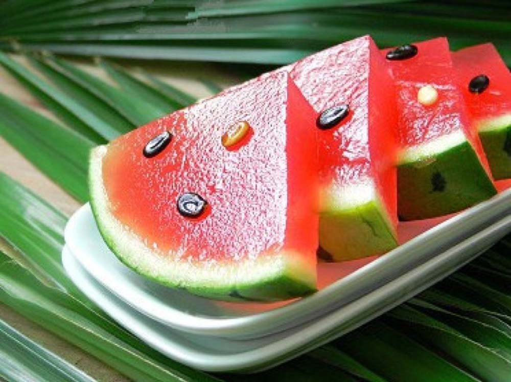 用qq糖做果冻西瓜的方法视频,无添加西瓜果冻怎么做