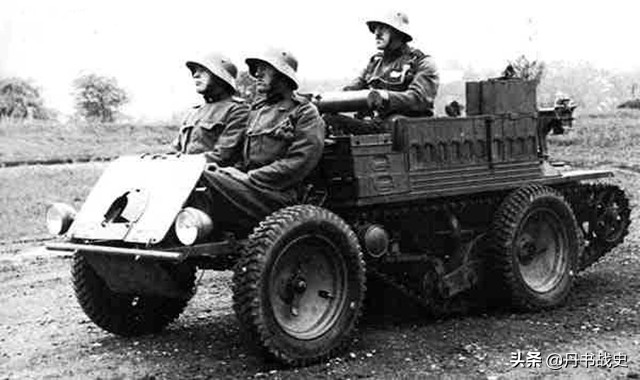 车轮朝天的奥地利ADMK轮履两用运输车，最后都便宜了德国人