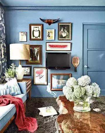 2021电视背景墙简约风格图片,电视背景墙轻奢风格装修效果图