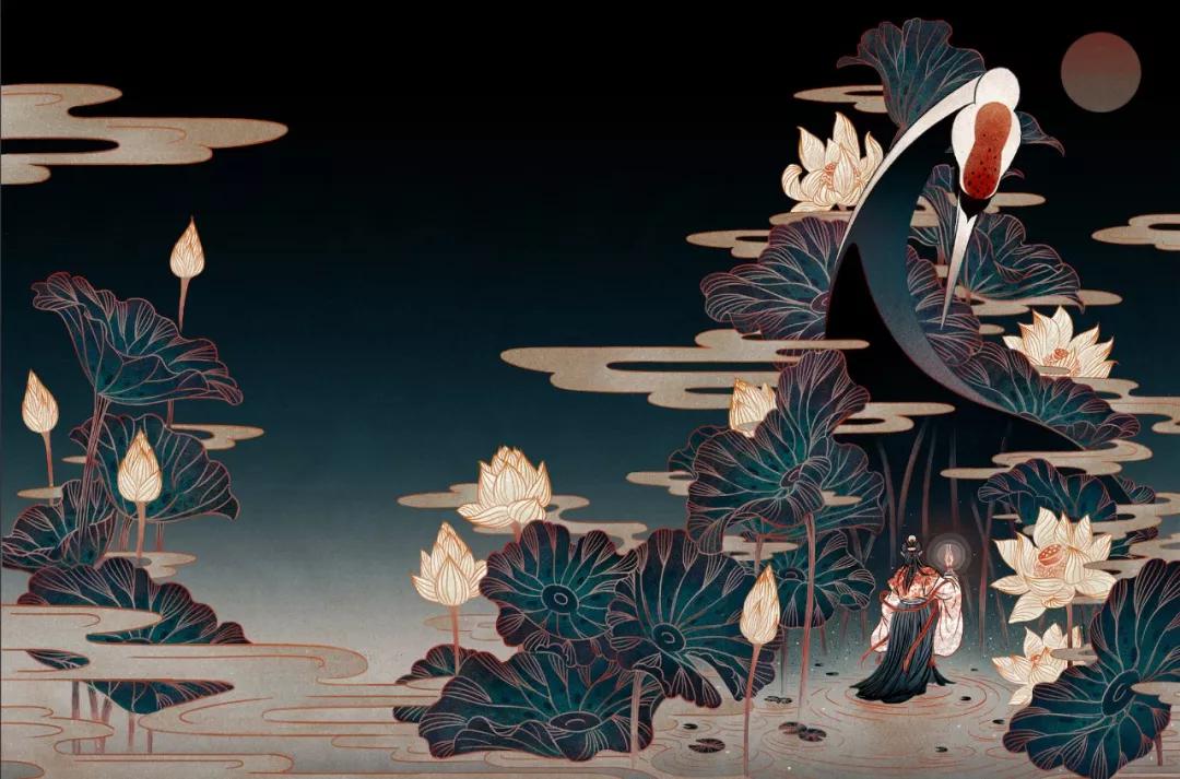 她画的这套《神秘博士》中国风系列，“美哭了”万千网友