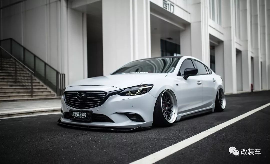 把马自达改装成玛莎拉蒂,马自达阿特兹改装外观全过程