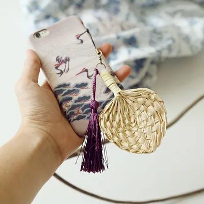 简单好看手机挂绳,好玩好看的纯手工中国风手机挂绳