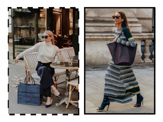 今年最流行托特包斜挎,托特包洋气百搭又好看