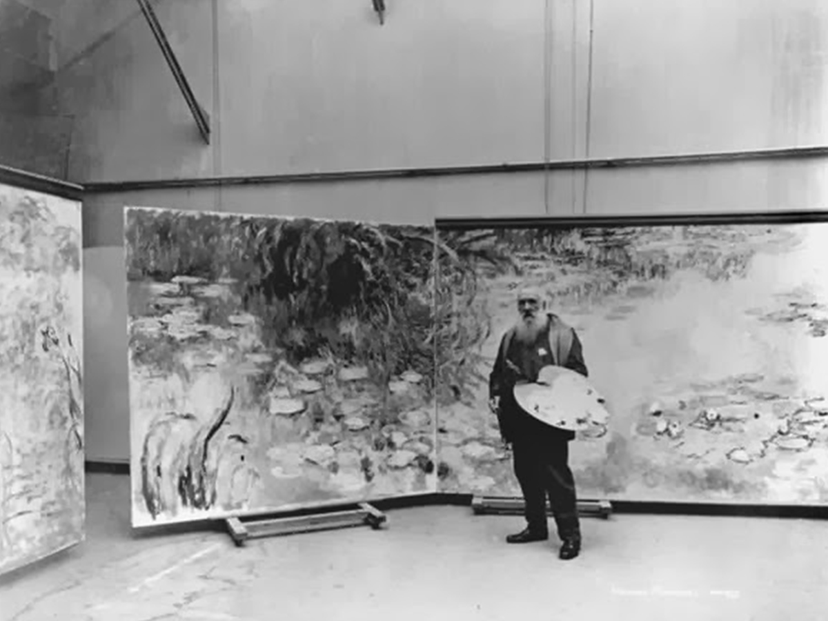 莫奈睡莲茶几,睡莲茶几