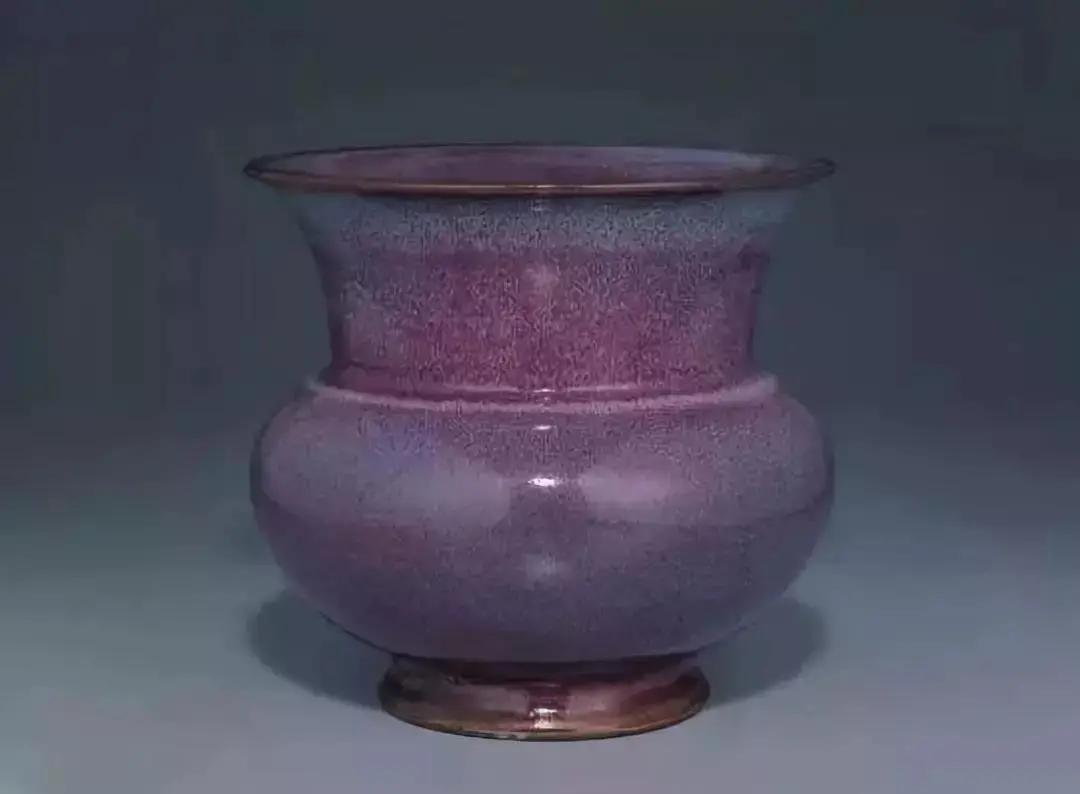 中国传统红双喜痰盂,50年前流行的痰盂