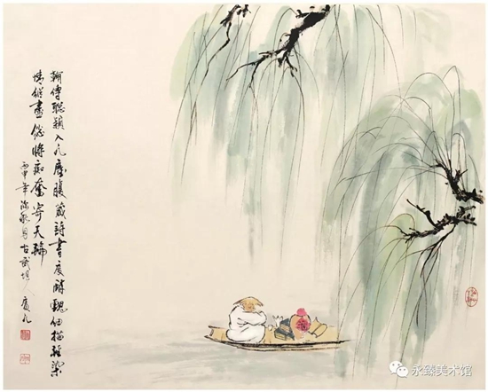 “舍形悦影”处凡传统文人画全球巡展(临沂站)开幕