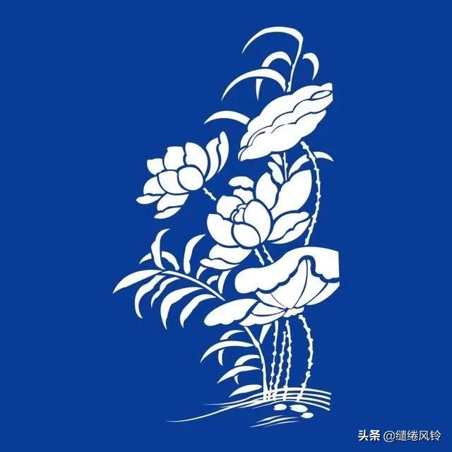 青花瓷花纹图案欣赏,青花雕瓷图片欣赏