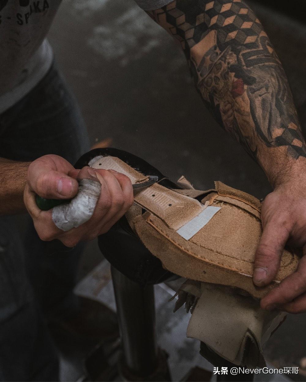 whitesboots翻毛靴,whitesboots是不是固特异工艺