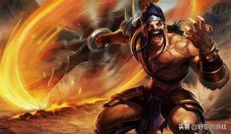英雄联盟资讯LOL中最“狂野”的男人——奥拉夫，ADC的噩梦！
