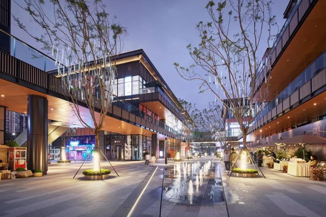 万科天荟商业街效果图,如何打造商业街区新标杆