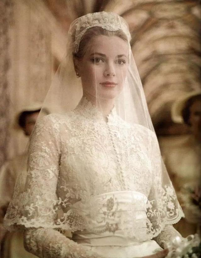 摩纳哥王妃格蕾丝礼服,摩纳哥王妃格夏琳惊艳礼服