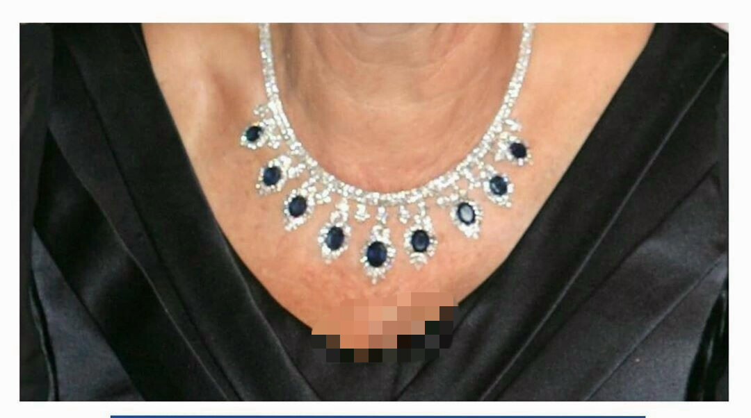 戴安娜和卡米拉一样的项链,卡米拉也戴戴安娜留下的珠宝