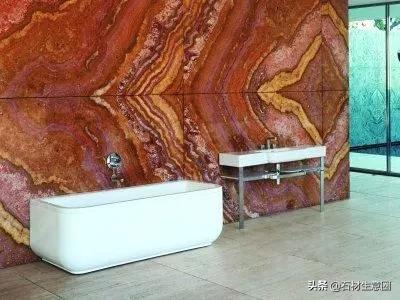 最好看的红色大理石,红色大理石楼梯效果图