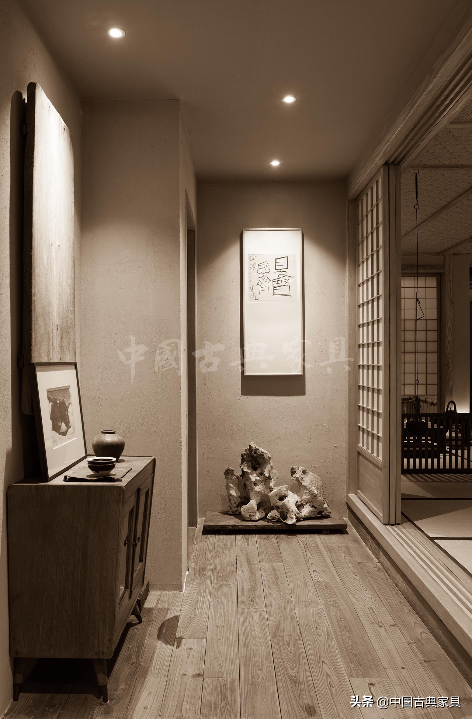 中式古典茶室家具选择,有仙气儿的中式古典家具