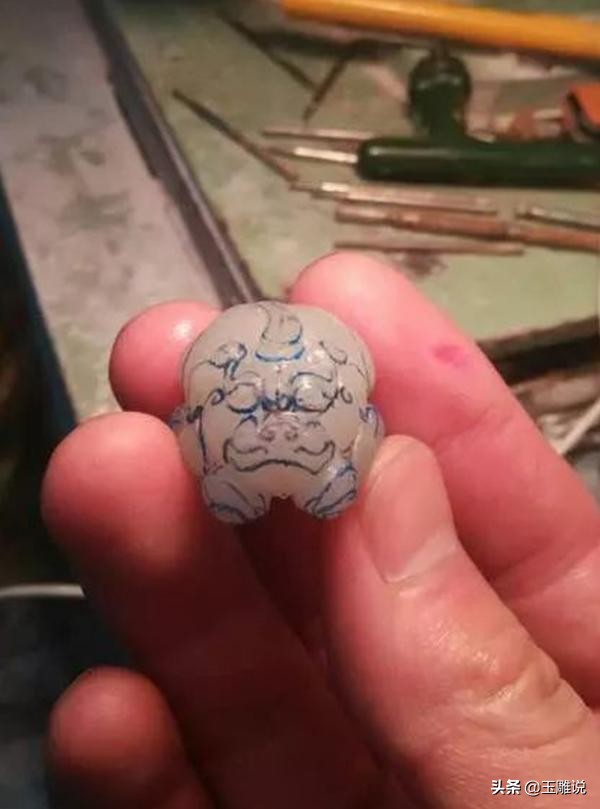 我是玉雕师,玉雕貔貅高光柔光结合作品