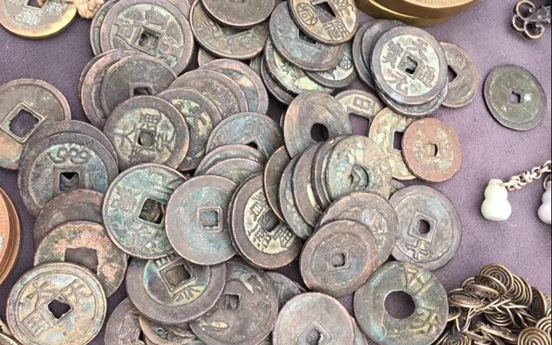 皇寺古玩市场,古玩市场老物件漆器