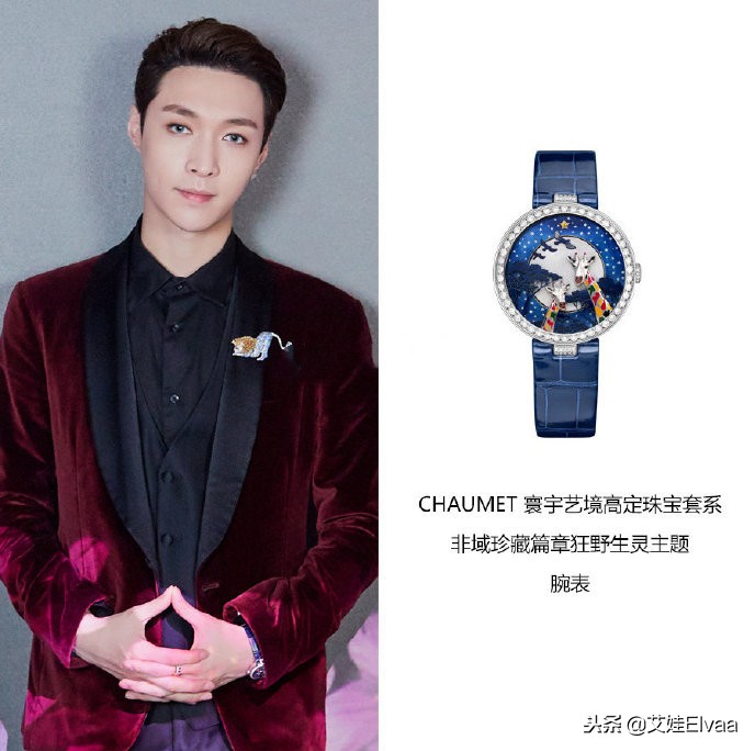 张艺兴尚美巴黎珠宝展,尚美巴黎张艺兴皇冠