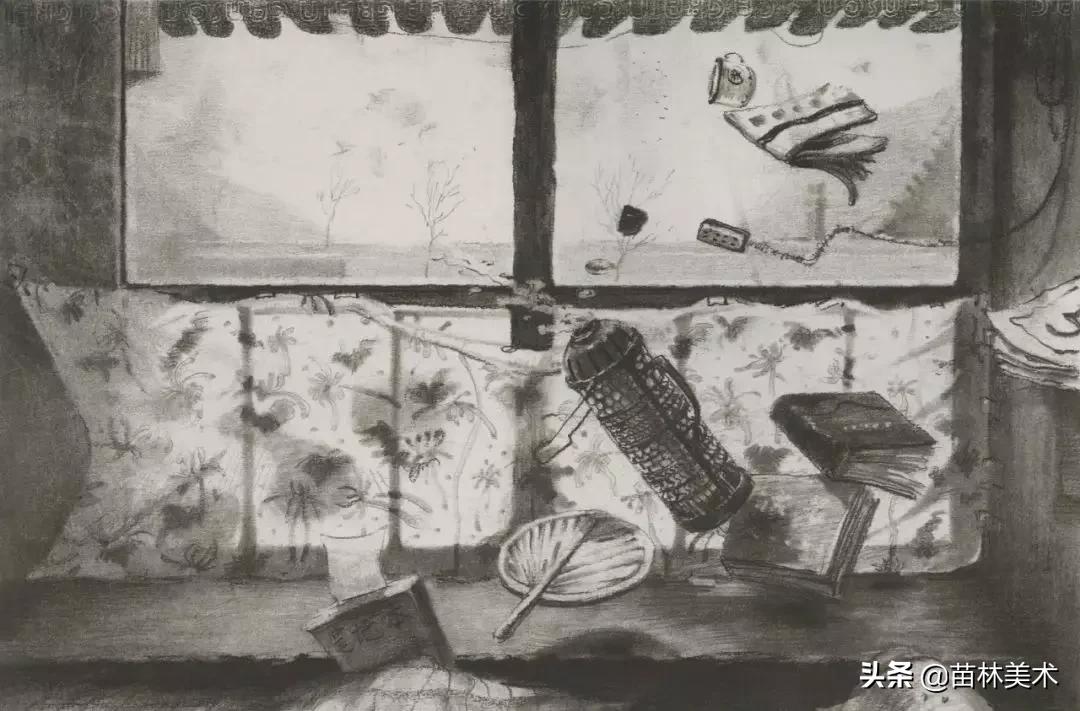 清华美院精微素描高分卷,清华美院设计素描光影解析