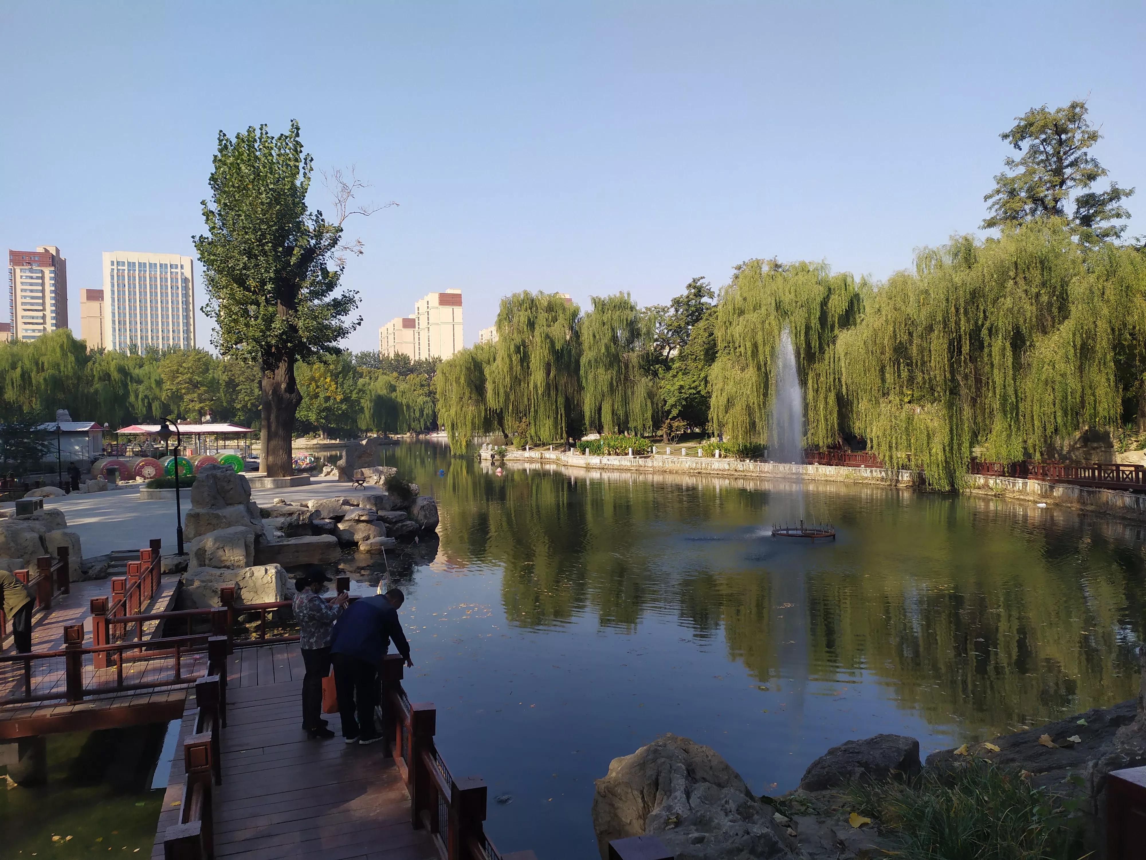 裕西公园秋天的景色,裕西公园的特色