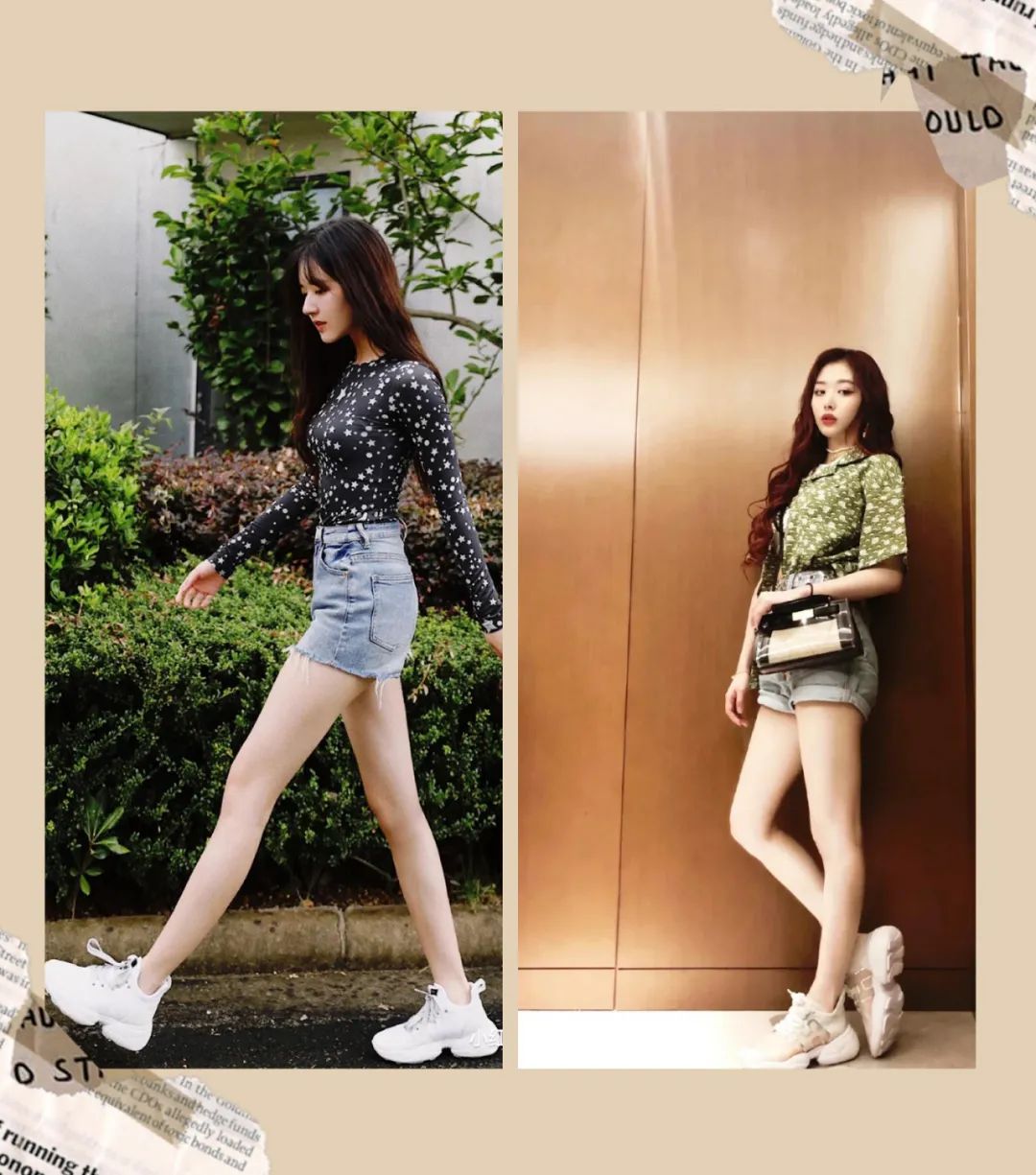 长裤跟短裤哪个更显高,运动鞋长裤夏天怎么穿显高显腿细