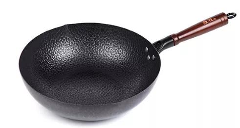 日本手工锻打铁锅,真正的手工锻打铁锅