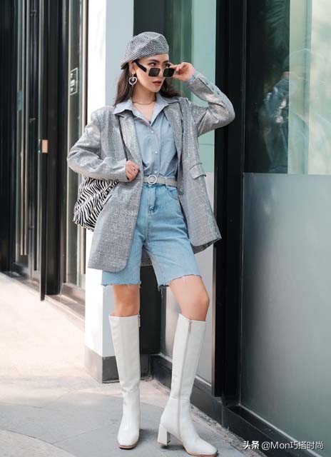 小个子女生穿多长的靴好看,小个子女生适合什么长度的靴子