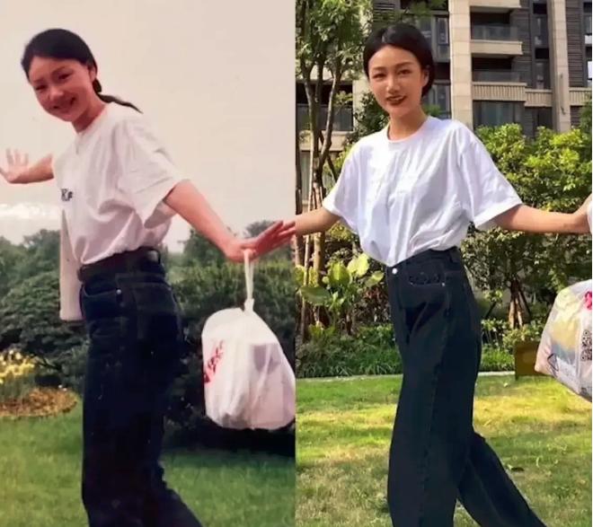 女儿晒和妈妈对比照原视频,女儿晒和妈妈对比照抖音