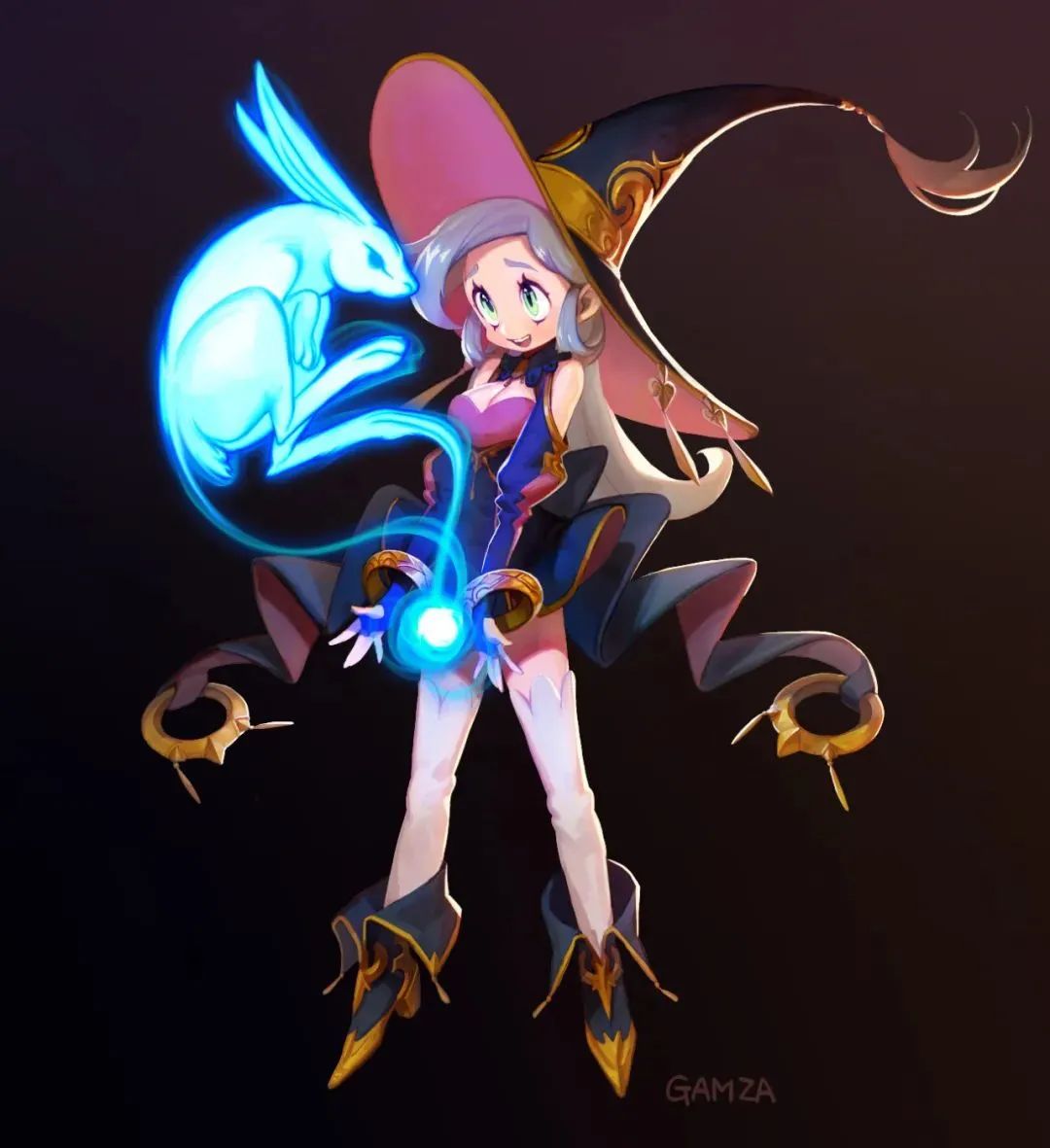 LEEMK,GAMZA/贯彻爱与真实的邪恶|插画分享