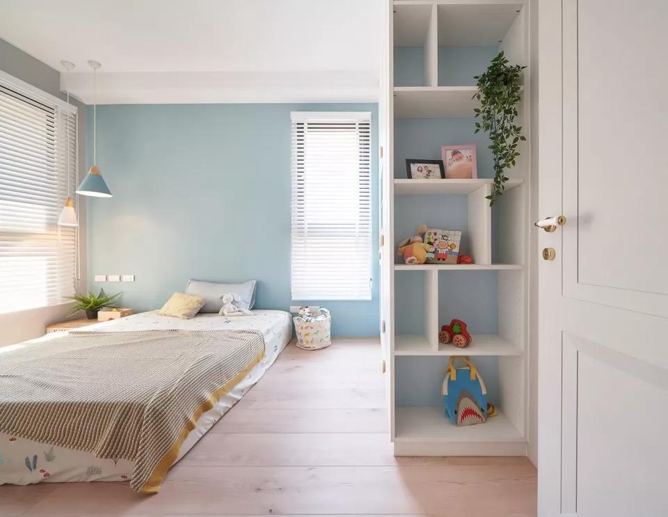 儿童房装修设计极简,高大上的儿童房装修布局