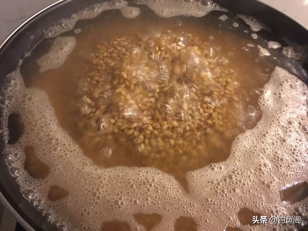 自制干小麦窝料专攻大板鲫,自制草鳊青鲫通杀窝料