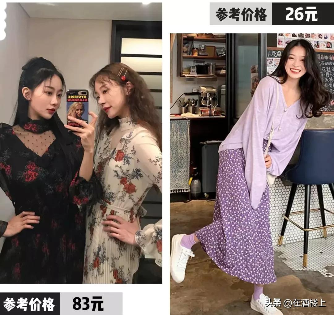 出门逛街好看的裙子,时尚潮流春季连衣裙