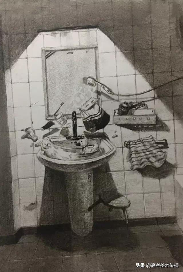 清华美院素描静物,清华美院高考素描