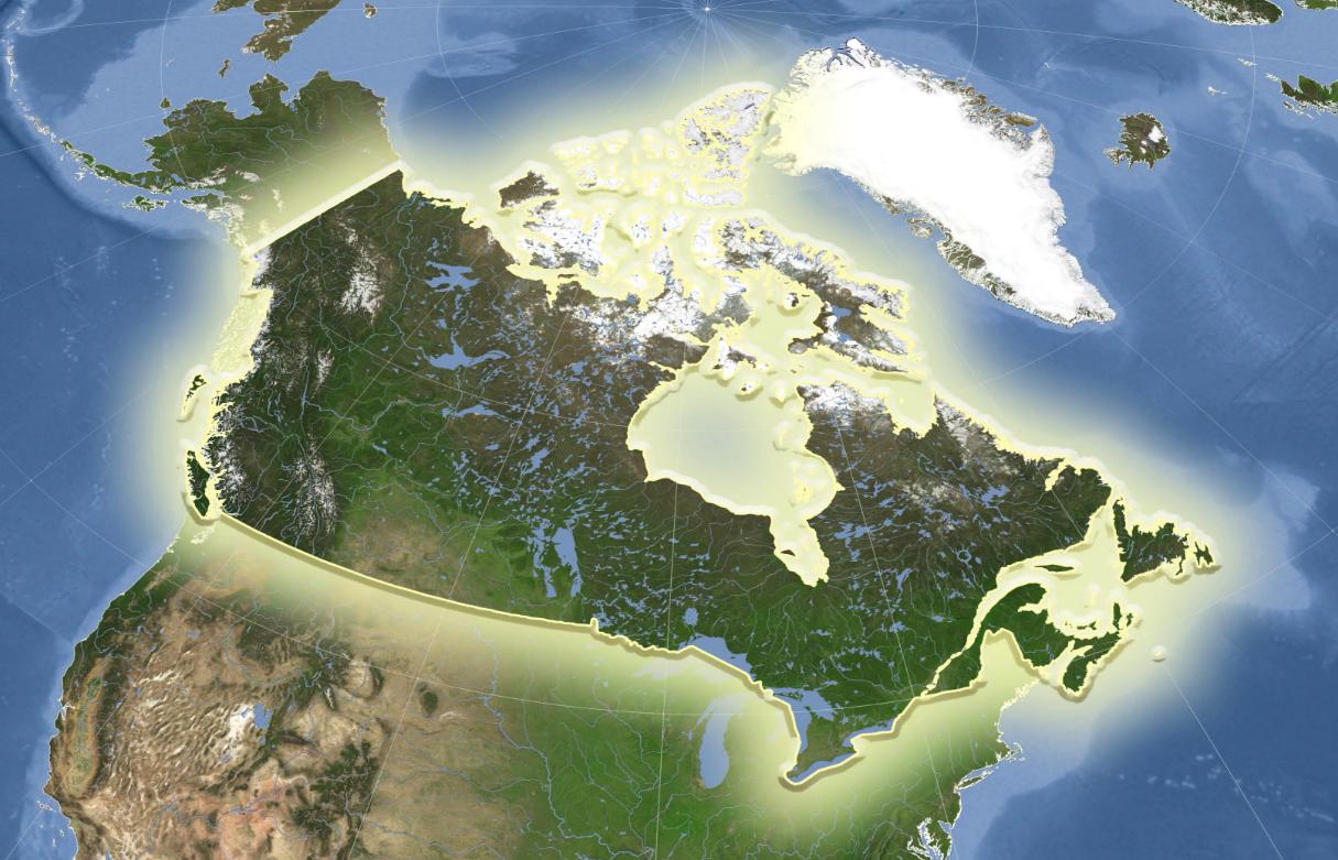 北纬49度美加边界线,美加国界线笔直北纬