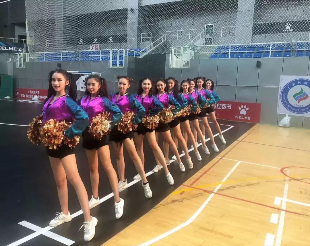 大五赛场上的最美校花,广西艺术学院陆娴:啦啦操这辈子最难割舍