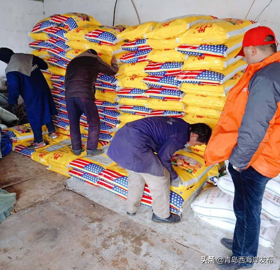 青岛西海岸新区六汪镇：农资直接配送到家不误农时“代购忙”