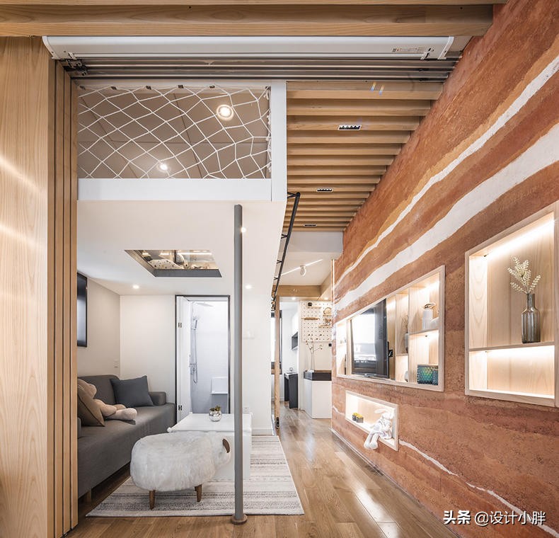 上海不到34㎡的老公房，“翠玲珑”设计，竟容纳祖孙三代五口人