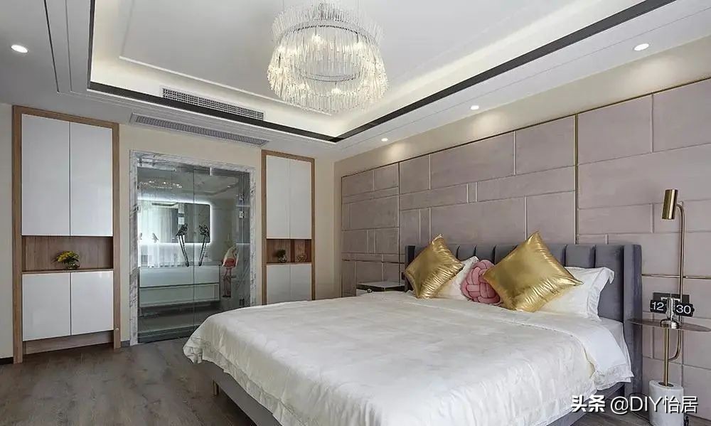 DIY怡居｜精致时尚轻奢风复式大宅，负一层的阳光房太太太美了