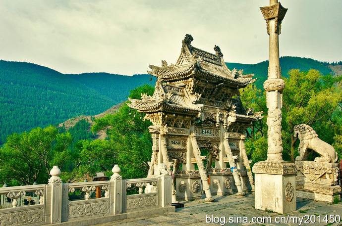 十大名胜古迹山西五台山,山西五台山风景秀丽建筑精巧
