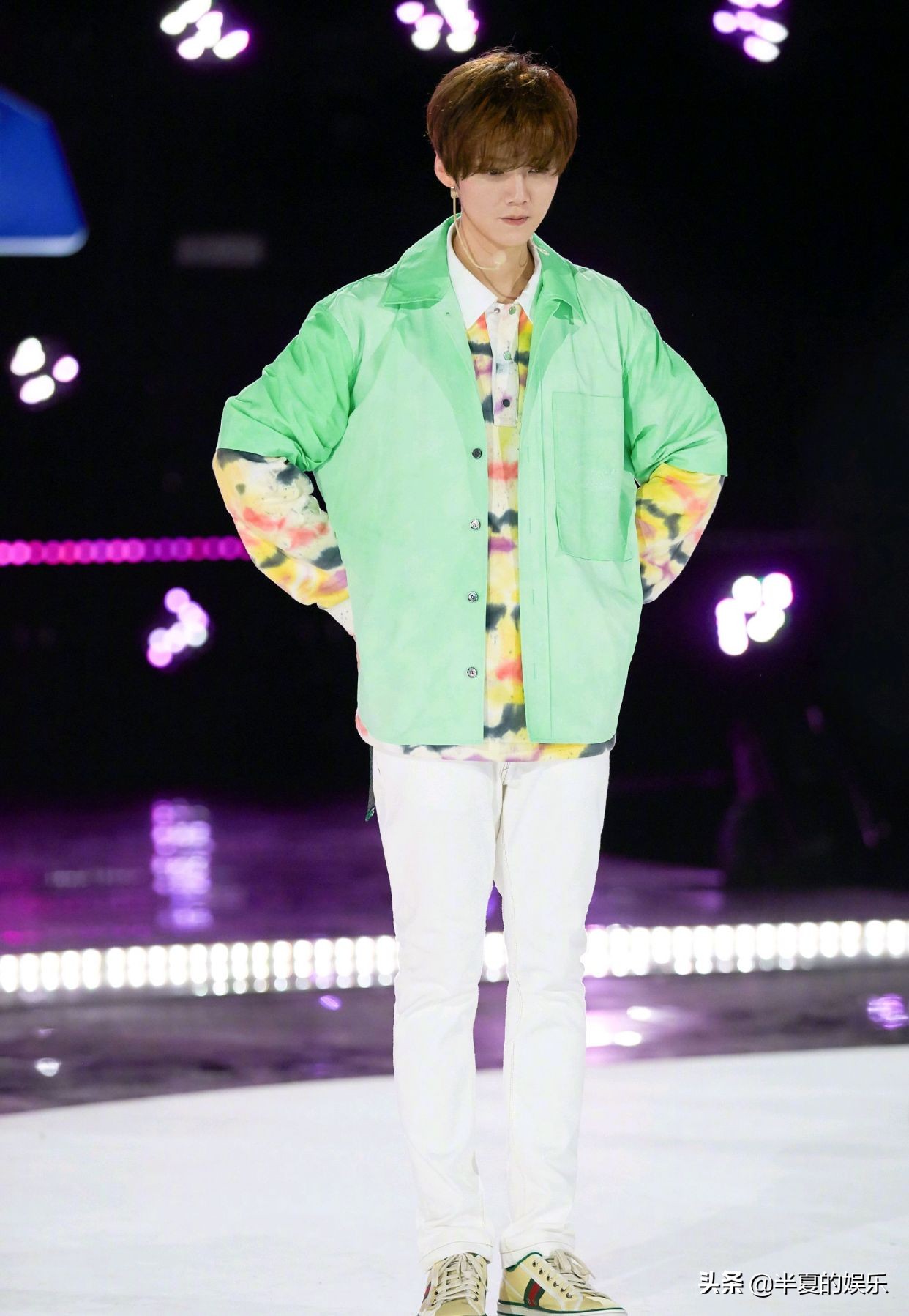 宋茜鹿晗创造营2020,创造营教练鹿晗唱歌