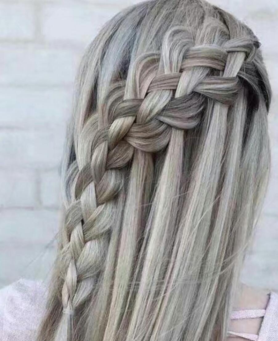 时尚新潮小公主发型扎法图,怎么扎可爱的又美丽的公主发型