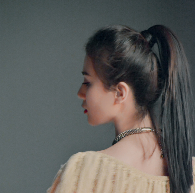 江疏影的眉毛,江疏影眉毛变黑