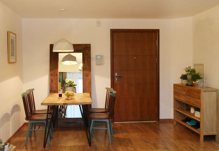 三室两厅原木风装修风格,日式原木风装修客厅搭配