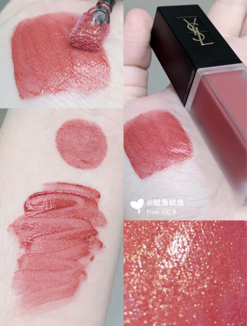 断货王色号口红,试色大牌ysl416