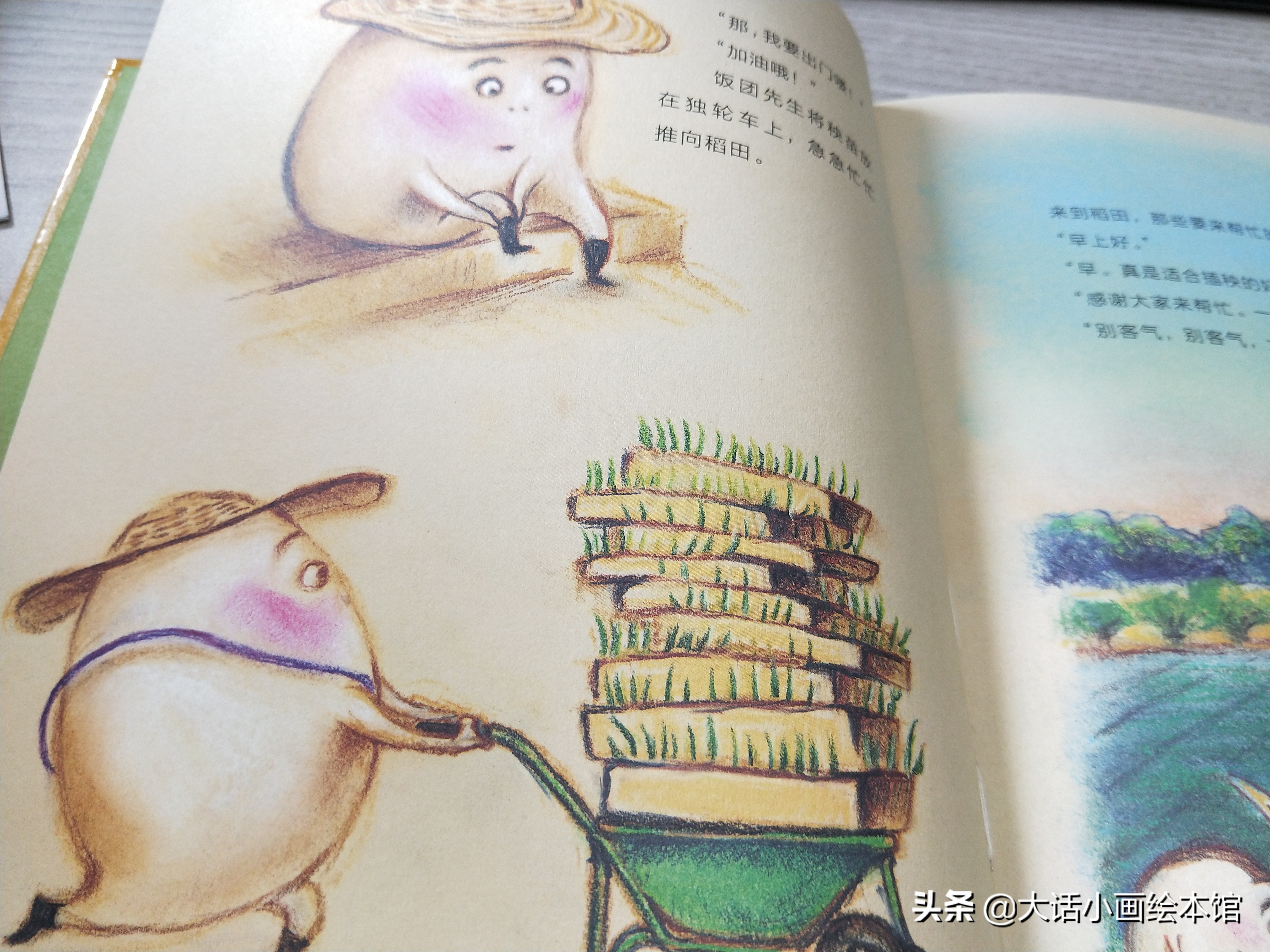 “嘿哟嘿哟嘿”，喊着号子，跟着饭团一起去插秧