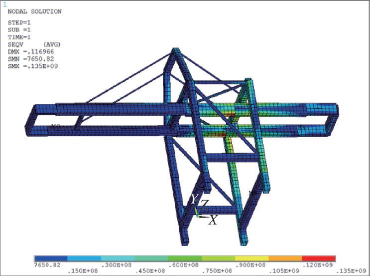 岸边集装箱起重机多少钱一台,岸边集装箱起重机结构图