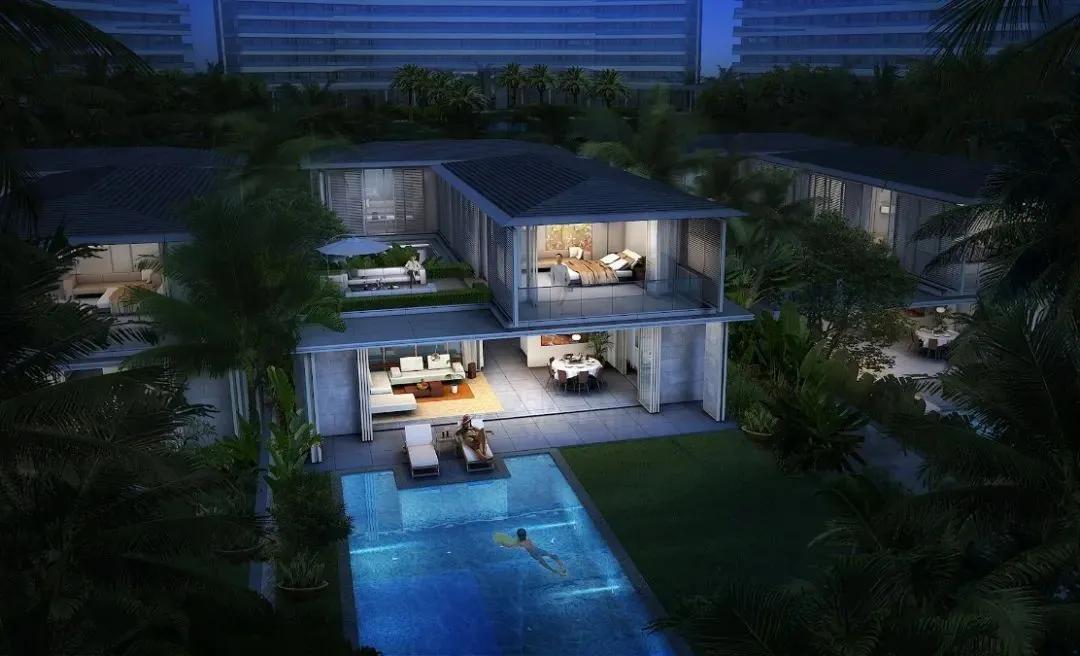 海南融创日月湾多少钱一平,融创日月湾星辰冲浪海景公寓